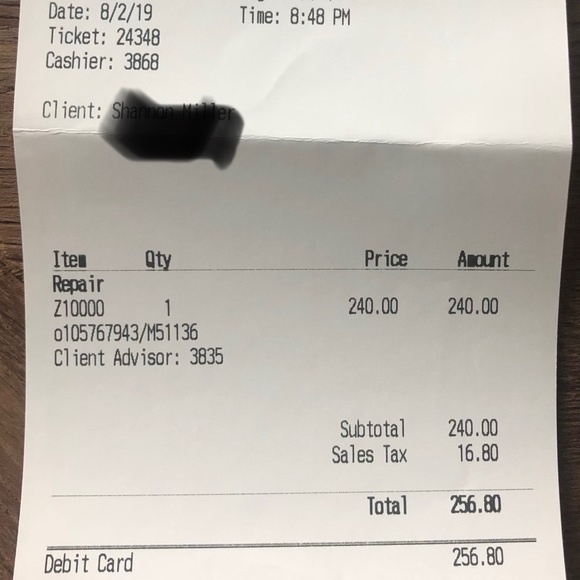 *LOUIS VUITTON MONTSOURIS BACKPACK* w/ new straps - Picture 16 of 16